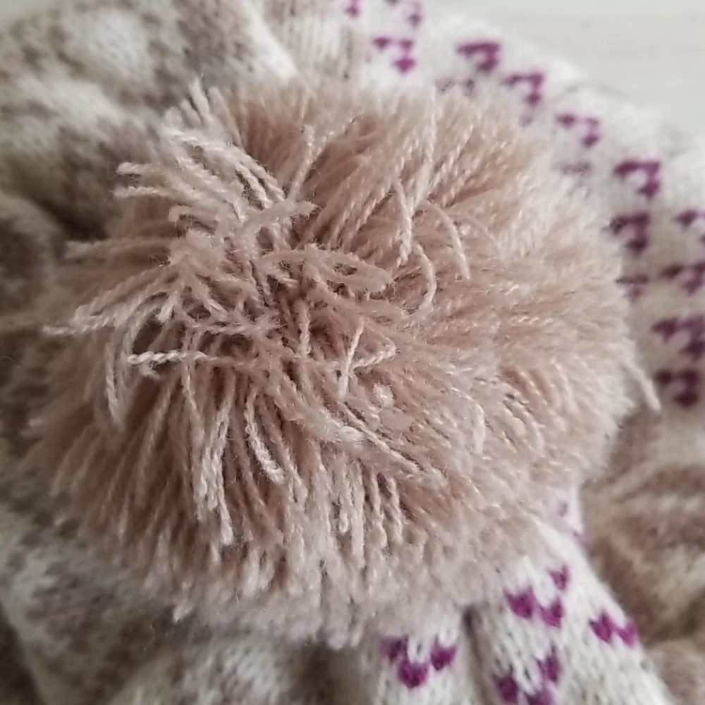 Fairisle Pom Pom Hat